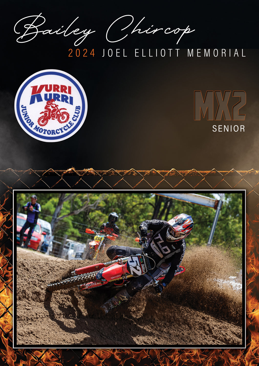 On Fire A3 Poster